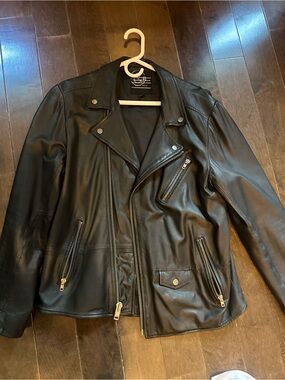 Treasure & bond leather jacket